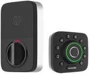 ULTRALOQ U-Bolt Pro WiFi Smart Lock with Door Sensor, 6-in-1 Keyless Entry Door Lock with Built-in WiFi, Bluetooth, Fingerprint and Keypad, Smart Lock Front Door, ANSI Grade 1 Certified