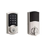 Kwikset 99160-020 SmartCode 916 Z-Wave Plus Touchscreen Deadbolt Satin Nickel