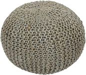 Surya BRPF-003 100-Percent Jute Pou