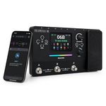 MOOER GE100Pro Li Guitar Multi-Effects Pedal with 3.5 inch screen, AI Tone Assistant, 240 Effect Types, Looper, Drum Machine, RGB Lighting, Mobile APP & PC Editing for Stage & Recording