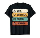 Son Brother Video Gamer Legend Gami