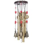 Wind Chimes for Garden Decorations, Chinese Lucky Metal Bell Wind Chimes Garden Ornaments Outdoor Clearance