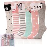 Color City Kids Girls Socks Knee Hi