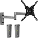 Mount-It! Locking RV TV Mount with Dual Wall Plates & Quick Release | Full Motion Rust-Resistant Aluminum Arm for Indoor & Outdoor Use in Camper, Trailer, RV | 13-42 Inch Screens, VESA 200 Compatible