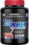 ALLMAX Classic AllWhey Whey Protein Powder, Chocolate, 5 lbs – 30g Protein per Scoop, Gluten Free, Low Sugar, High Protein, Supports Muscle Recovery, Lean Muscle & Post Workout, for Men & Women