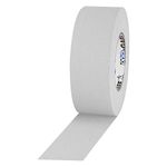 ProTapes 2" Width Pro Gaff Premium Matte Cloth Gaffer's Tape with Rubber Adhesive, 11 Mils Thick, 55 Yds Length, White (Pack of 1)