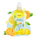 awenest No-Toxin Plant Based Dishwash liquid Concentrate | Orange and Lemon | No Toxins | Baby and Pet friendly Natural Organic Herbal Gel