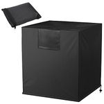 Susimond Air Conditioner Cover for Outside Unit, Waterproof Dustproof Windproof AC Covers with Storage Bag, Air Conditioner Protector Cover for Winter Exterior (26x26x32in)