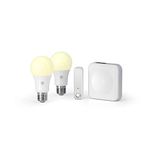 Hive 852006 Smart Lighting EUK-2x Colour B22 & Motion Sensor, White