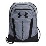 Under Armour Unisex UA Undeniable Sackpack, Drawstring Bag for the Gym, Sports Bag for Running, Jogging, and More, Versatile Gym Bag with Chest Clip for Added Comfort