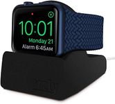 Orzly Charging Stand for Apple Watch Series 5 / Series 4 / Series 3/2 / 1 44mm / 42mm / 40mm/ 38mm - Nightstand Mode Edition