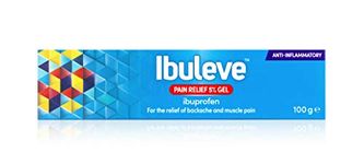 Ibuleve Pain Relief 5% Ibuprofen Gel, Clinically Proven, Anti-Inflammatory Relief for Joint Pain, Sprains, Backache, Muscular Pains and Sports Injuries, 100 g