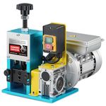 CREWORKS Automatic Electric Wire Stripping Machine, Heavy Duty Copper Cable Stripping Machine with Adjustable Feed Holes, Powered Scrap Wire Stripper for Recycling & Workshop Use (1.0-30mm)