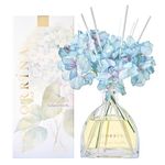 COCORRÍNA Reed Diffuser - 250ml Cashmere Vanilla Reed Diffuser with 8 Sticks for Home Bathroom Shelf Decor (Simple Luxe Collection)