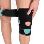 acturaa Neoprene Knee Support (Open Patella)| Adjustable Knee Support for Men & Women|Knee Wraps for Knee Pain|Knee Support for Gym Squats|Knee Belt |Adjustable Knee Cap|Free Size