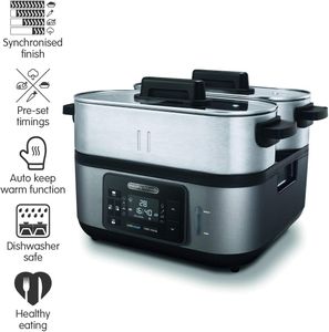 Morphy Richards Intellisteam Food Steamer – Multi-Tier Electric Cooker