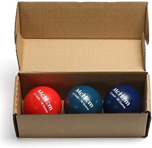 McHom Weighted Baseball/Softball for Batting Hitting Pitching Training | PVC Shell | 16oz to 20oz | 3pcs