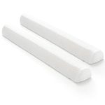 SimpleTaste Toddler Bed Rail Bumpers [2 Pack] Safety Sleep Bedside Rail Guard for Toddlers & Kids & Baby | Memory Foam Long Pillow Pads with Non-Slip Machine Washable Cover by Shinnwa