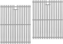 Criditpid 17 Inch Cooking Grates Replacement for Home Depot Nexgrill 720-0830H, 720-0830D, 720-0783E, 720-0783C, Stainless Steel Barbecue Cooking Grids for Kenmore, Uniflame Gas Grils.