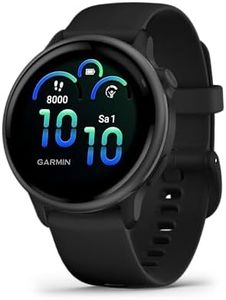 Garmin vívoactive 6 42mm - Fitness-Smartwatch, 1,2" AMOLED-Touchdisplay, bis zu 11 Tage Akkulaufzeit, 80+ Sport-Apps, Trainingsoptionen, Gesundheitsfunktionen, Smart Notifications, GarminPay