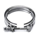 PTNHZ Universal Stainless Steel 3.5" V Band Clamp For Turbo, Downpipes, Exhaust Systems(2.0"/2.5"/2.75"/3.0"/3.25"/3.5"/4.0")