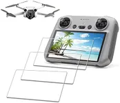 iDaPro Screen Protector for DJI Mini 5 Pro/Mini 4 Pro/Mini 3/Air 3s Drone(DJI RC2/RC) Remote Controller Accessories [3Pcs],Tempered Glass|9H Hardness|Anti Bubble|Easy Installation