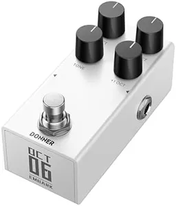 Donner EMBARK 06 Octave Guitar Pedal, DIY Shell, Electric Guitar, Analog Guitar Effect Pedal, True Bypass