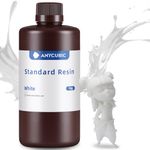 ANYCUBIC 3D Printer UV Resin 405nm Rapid Photopolymer for Photon/S Liquid 3D Resin Universal High Precision for LCD/DLP/SLA 3D Printers, (1L White)