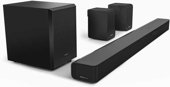 Hisense 5.1 Soundbar – AX5100G, Black Surround Sound System