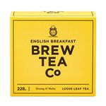 Brew Tea Co - English Breakfast Loose Leaf Tea - Strong and Malty - 226g