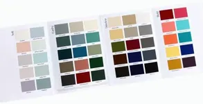 Country Chic Paint Color Card - 50 Furniture Paint Color Swatches