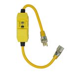 Coleman Cable Inc. 12/3x2ft Sjtw Yellow Cord