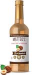 Matteo's Barista Style Sugar-Free Coffee Syrup, Hazelnut Flavor, Zero Calories and Sugar, Keto Friendly, Ideal for Lattes, Cappuccinos, Espresso, Americano, Indulgent Taste 33.8 Oz, 1-Pack