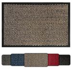 Wadan Door Matts Indoor & Outdoor | Stylish Door Mat with Non Slip Mat Backing | Anti Slip Mat Super Absorbent & Easy to Clean | Rubber Mat Use as Kitchen Mat