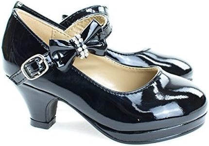 Forever Link Girl's Mary Jane Pump…, Black, 10 Toddler