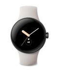 Google Pixel Watch 41mm Smartwatch with WiFi, GPS, BT and Heart Rate Monitor in Bulk Packaging (Black Chalk)