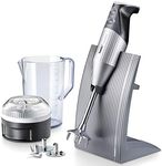 bamix Swissline White Hand Blender Food Processor 200 W Motor 12-17000 rpm 2 Speed