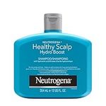 Neutrogena Moisturizing Healthy Scalp Hydro Boost Shampoo for Dry Hair and Scalp, with Hydrating Hyaluronic Acid, pH-Balanced, Paraben & Phthalate-Free, Color-Safe, 354 ml