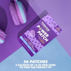 Purifide Power Pimple Patches – 36 Spot Acne Treatment Patches