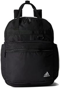 adidas Unisex Essentials 2 Backpack, Black/White, One Size, Essentials 2 Backpack