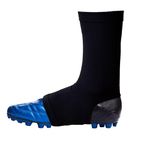 Pure Athlete Football Cleat Covers - Spats and Lace Band for Football, Soccer, Lacrosse (Black, XL)