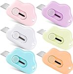 6 Pcs Mini Cloud Pocket Box Cutter,