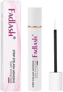Eyelash Glue for False Lashes Super Strong Hold Eyelash Adhesive Black Lash Glue for False Lashes Waterproof Strip Lash Adhesive Professional