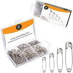 250 Pack Safety Pins by Luxurecourt