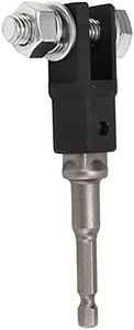 1/2inch Car Scissor Jack Adapter Scissor Jack Socket Drill Adapter for Or Double Hole Jacks