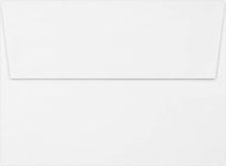 A7 Invitation Envelopes (5 1/4 x 7 1/4) - 70lb. Classic Crest Avon Brilliant White (50 Qty.) | Perfect for Invitations, Announcements, Sending Cards, 5x7 Photos | 4880-70AW-50