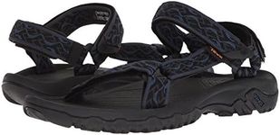 Teva Men's Hurricane 4, Wavy Trail Navy, 7