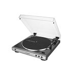 Audio-Technica AT-LP60XUSB Fully Automatic Belt-Drive Stereo Turntable, Hi-Fi, 2 Speed, Vinyl Record Player, Dual Magnet™ Cartridge, Built-in Phono Preamp