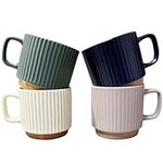 Scmbucus Ceramic Coffee Mugs Set of