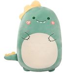 Kekeso Dinosaur Plush Hugging Pillow Cute Stuffed Animal Plush Toy Throw Pillow (Dinosaur, 45cm/17.71in)